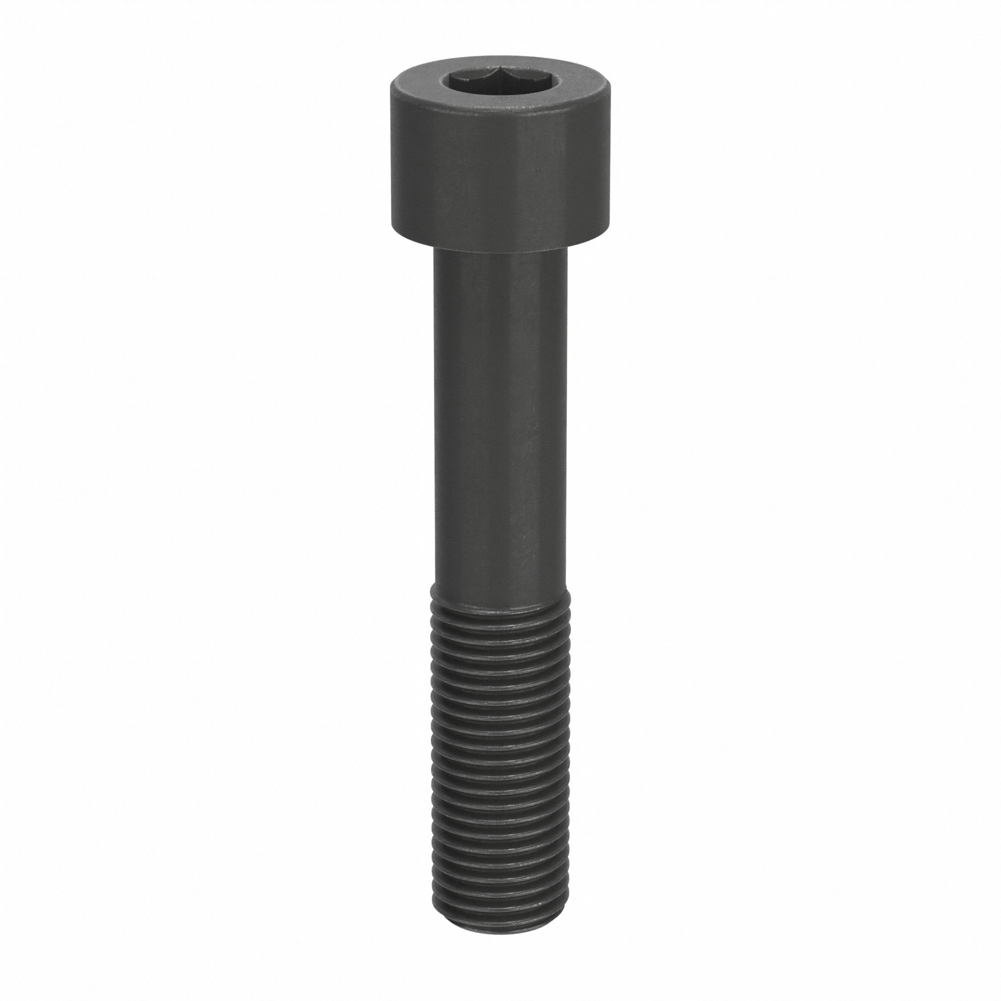 Socket Head Cap Screw: 1 1/4"-7 Thread Size, 6 1/2 in Lg, Std, Black Oxide, Alloy Steel, 7 PK