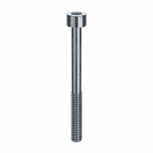 10-24 Thread Size, 2 in Lg, Socket Head Cap Screw - 42JA17|B07001