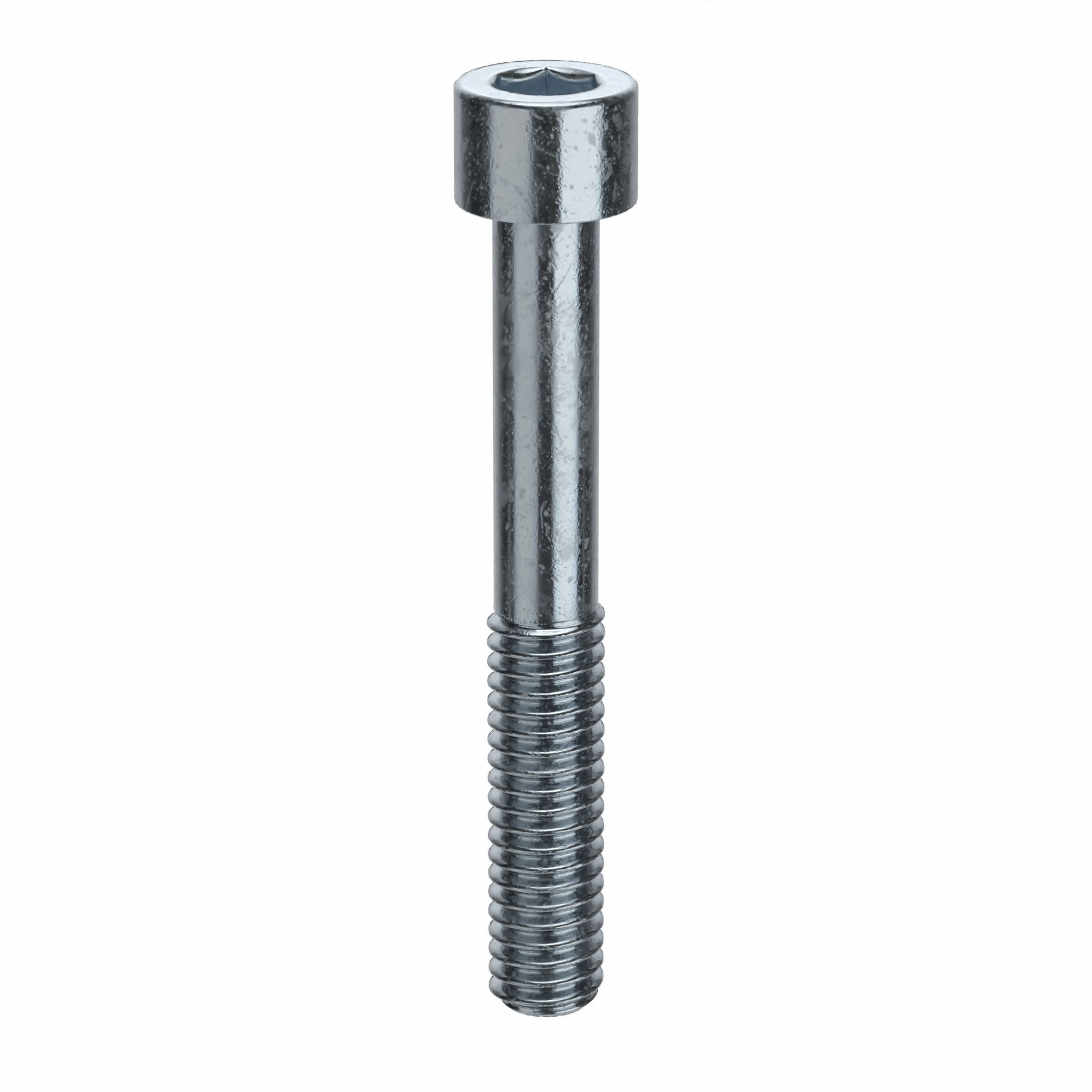 5/16"18 Thread Size, 2 1/4 in Lg, Socket Head Cap Screw 42JA40