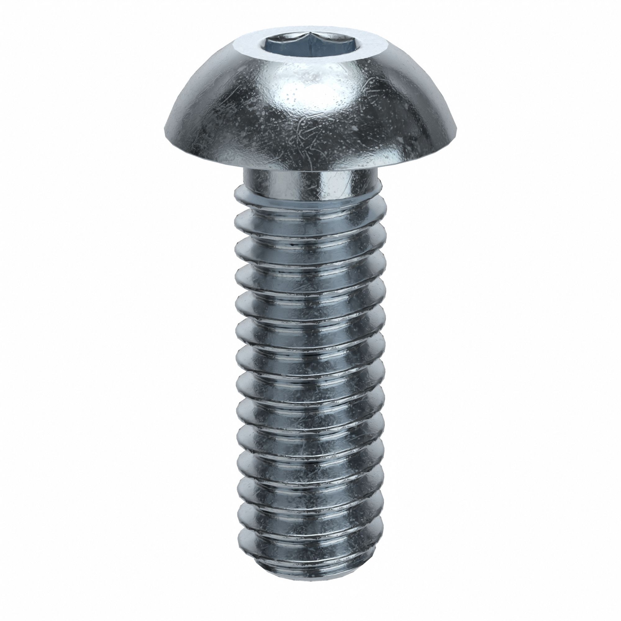 #8-32 Thread Size, 1/2 in Lg, Socket Head Cap Screw - 42JG04|B07151.016 ...