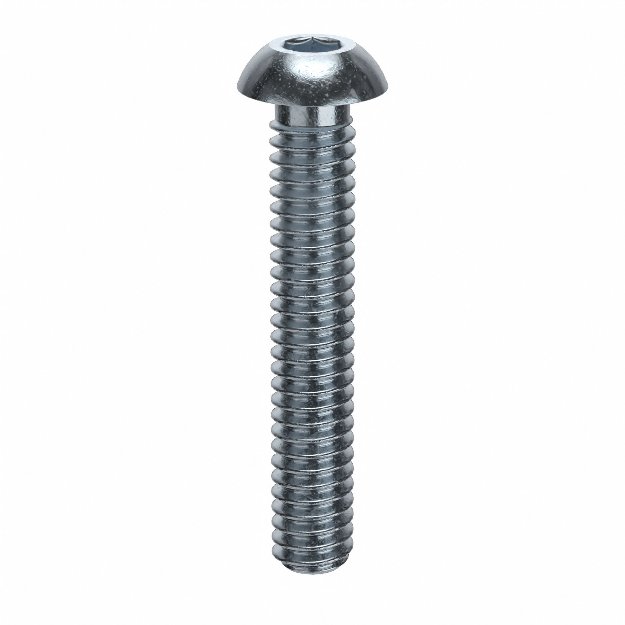 Lyn-Tron Thumb Screw, #1/4-20 Thread Size, Round Push, Plain Brass, 1/2