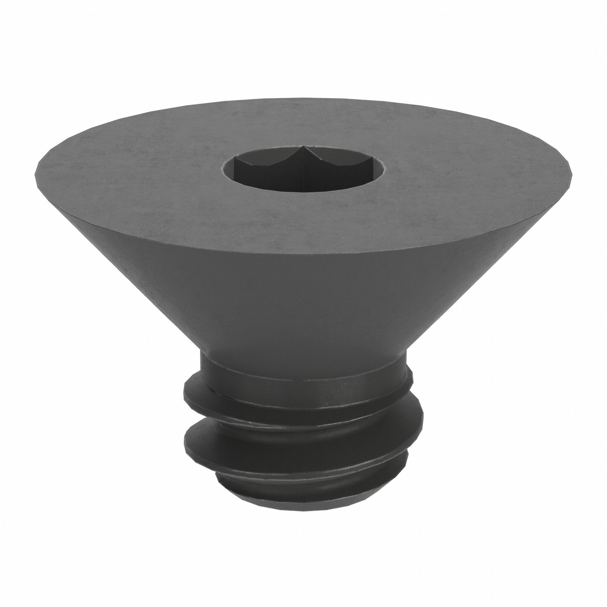 #6-32 Thread Size, 3/16 in Lg, Socket Flat Head Screw - 42JH17|B07410 ...