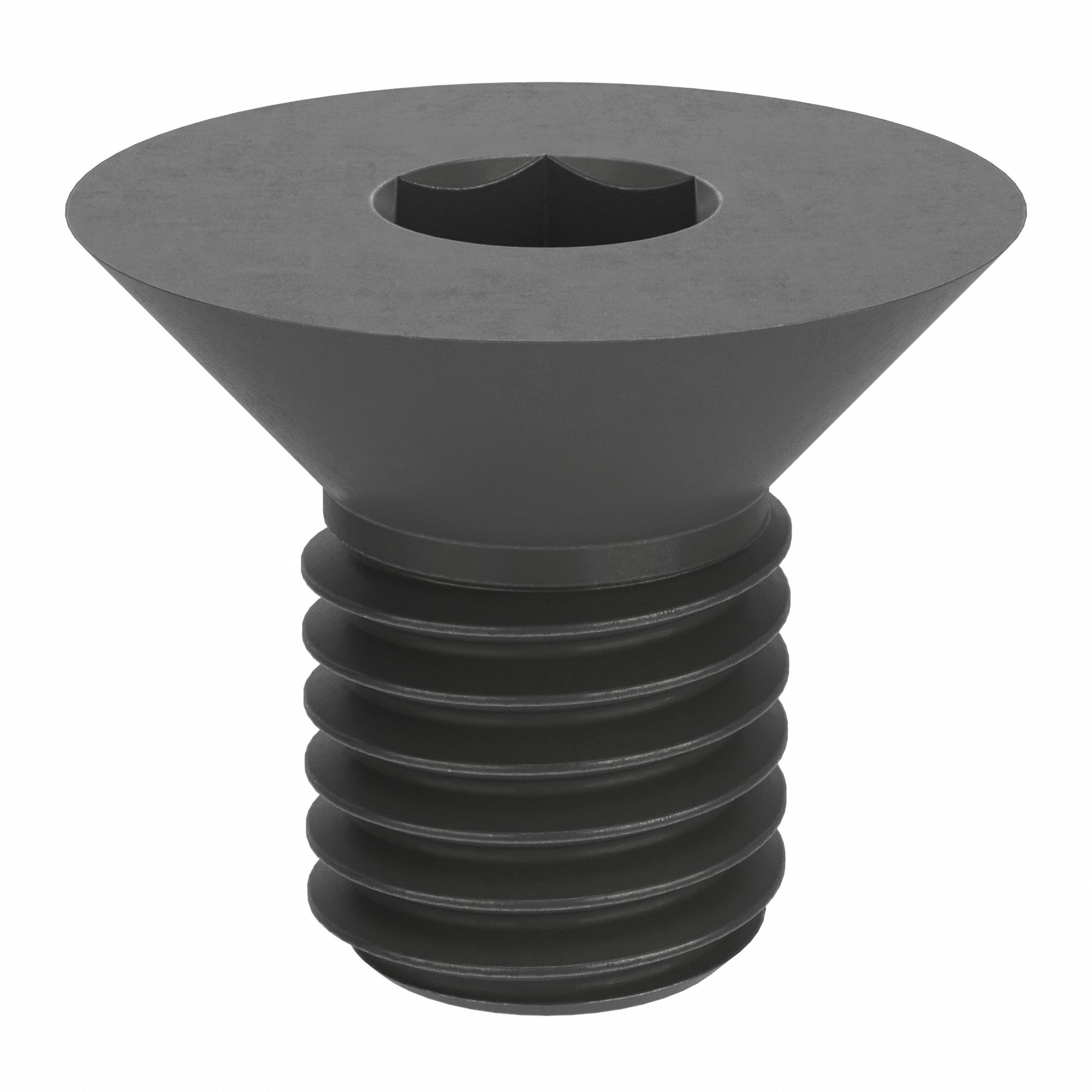 ScktFltHdScrw, Steel, 5/8"-11, 1"L, PK220
