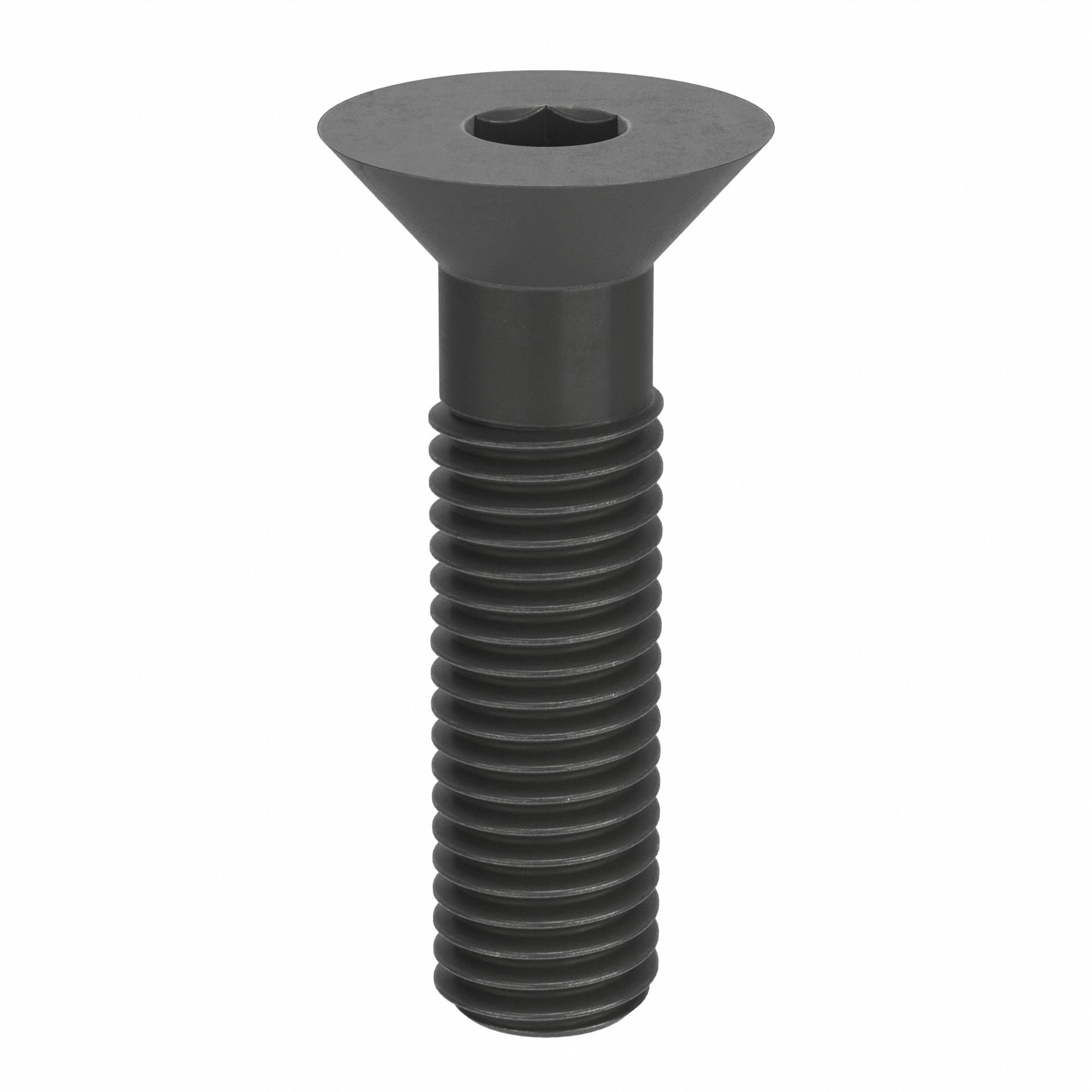 ScktFltHdScrw, Stl, 5/8"-11, 2 1/2"L, PK105