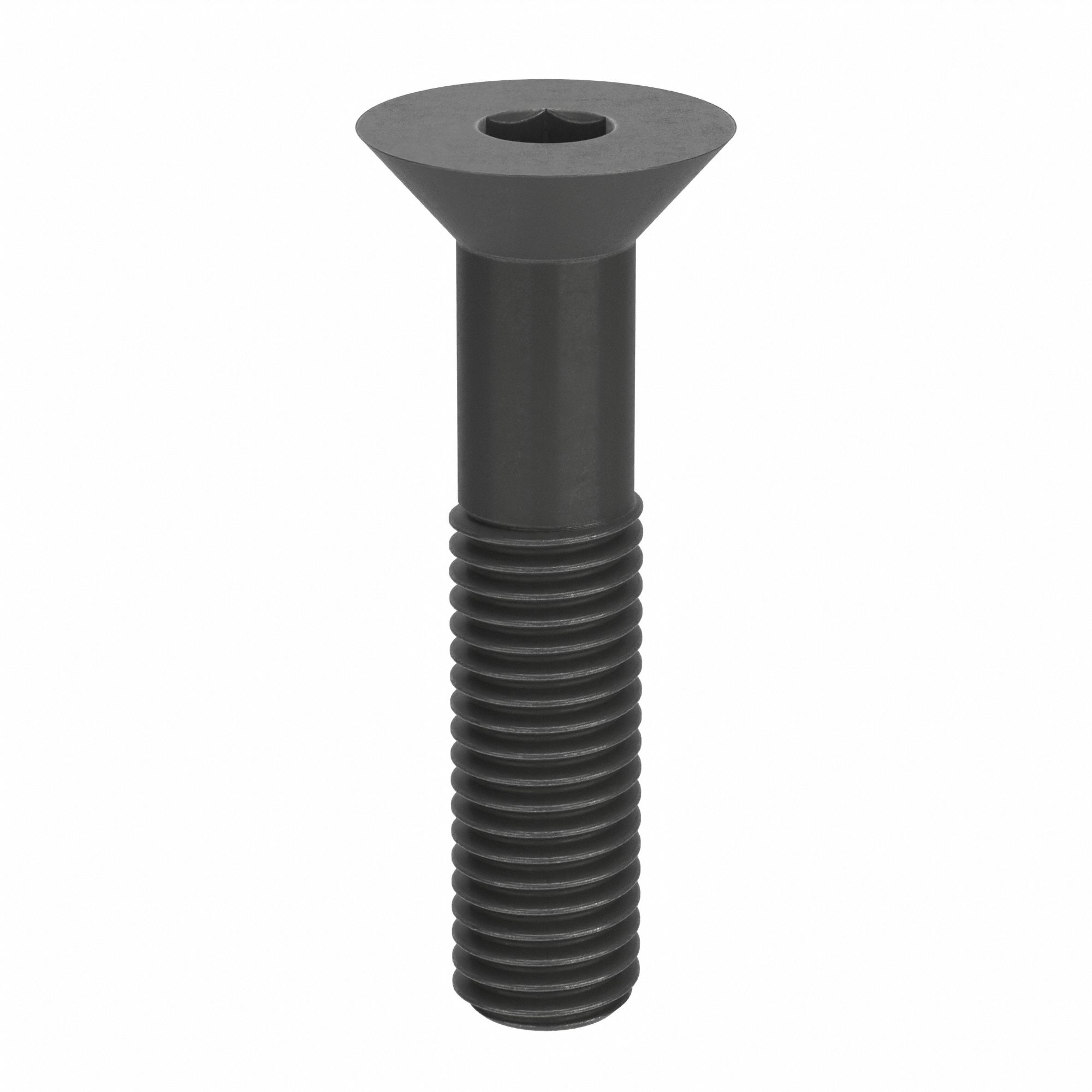 ScktFltHdScrw, Steel, 5/8"-11, 3"L, PK90