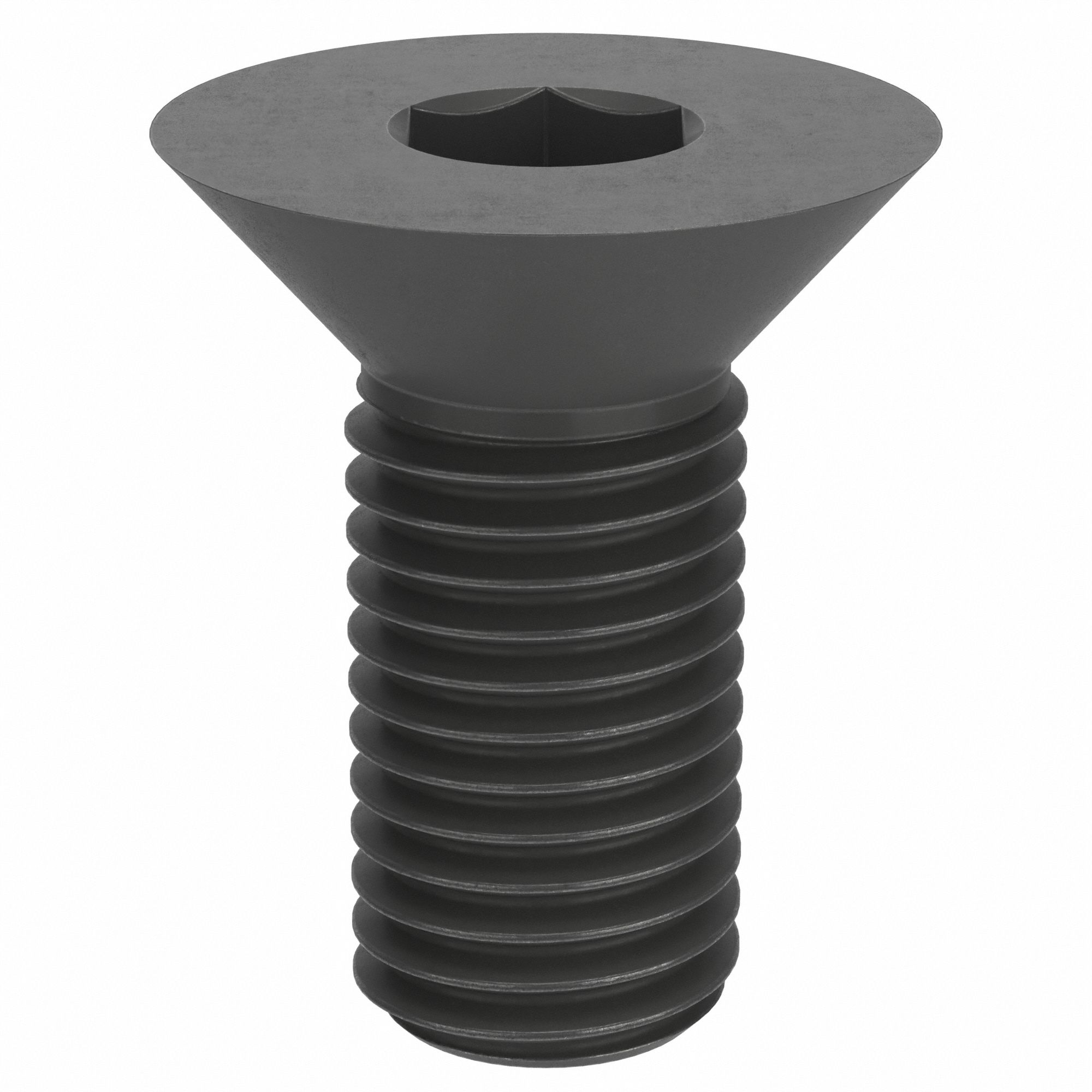 ScktFltHdScrw, Steel, 3/4"-10, 1 3/4"L, PK90