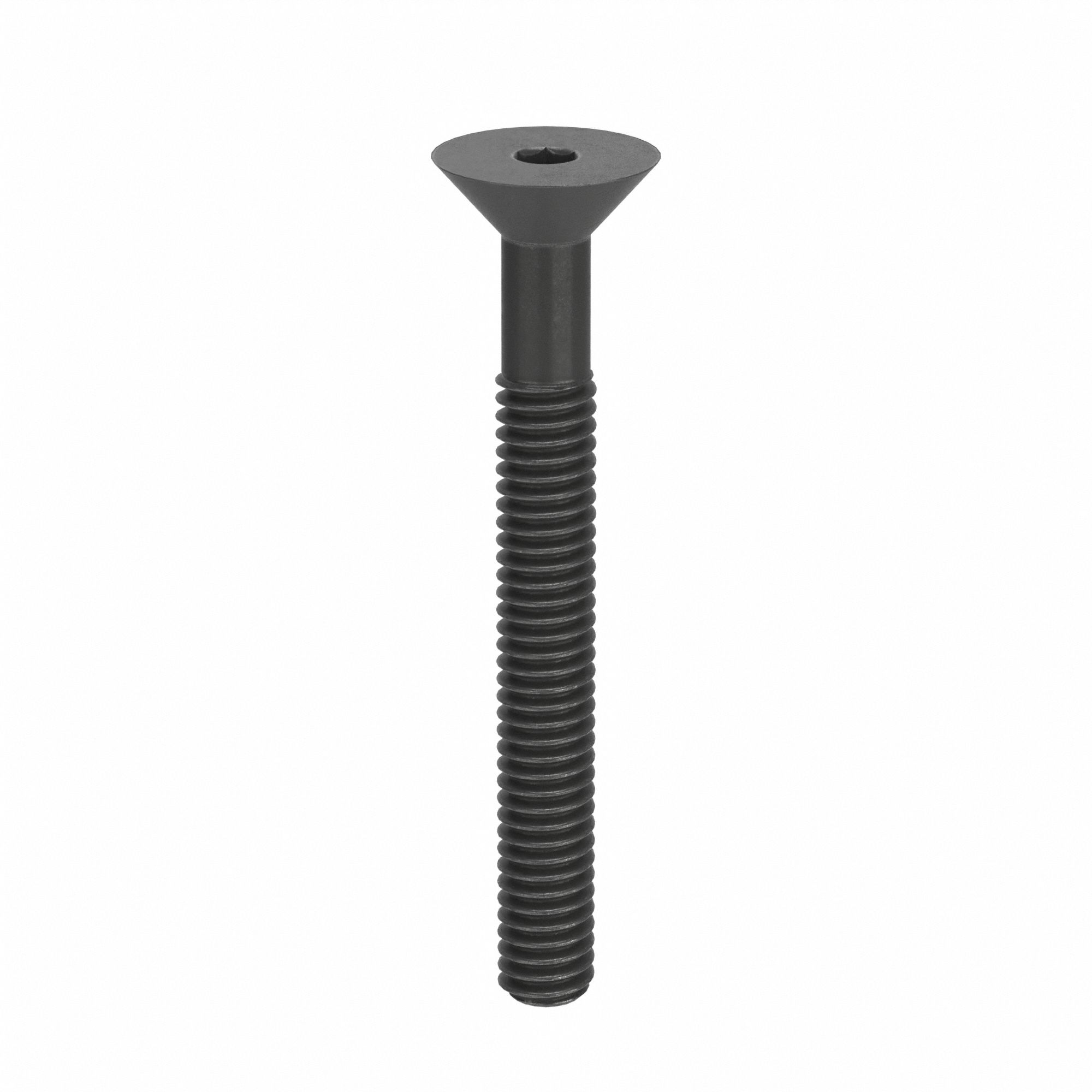 Flat Head Socket Screws #3-48 x 1/4 in Steel BO