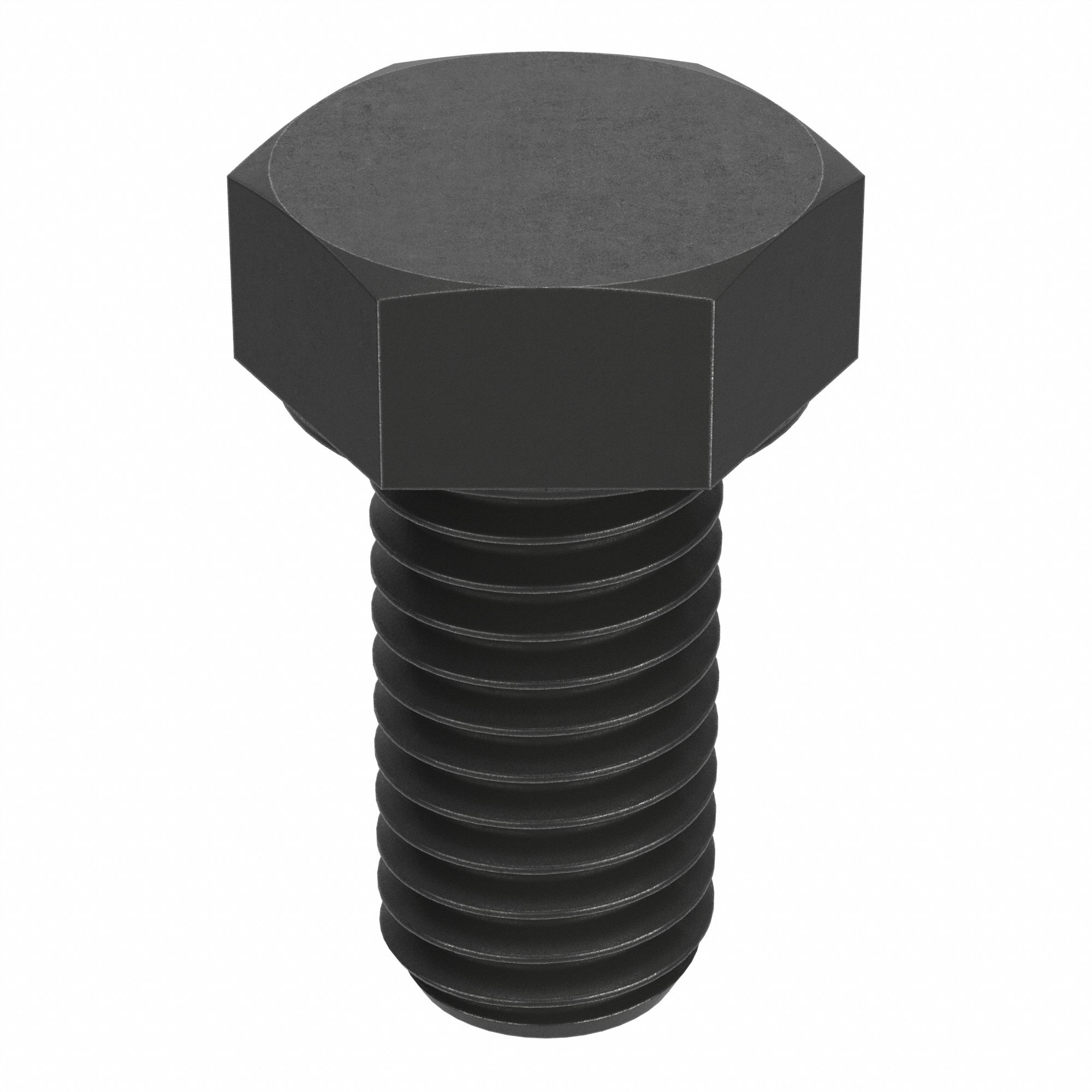 Hex Head Cap Screw: Steel, Grade 2, Plain, 1/2"-13, Coarse, 1 1/4 in lg, Globally Sourced, 25 PK