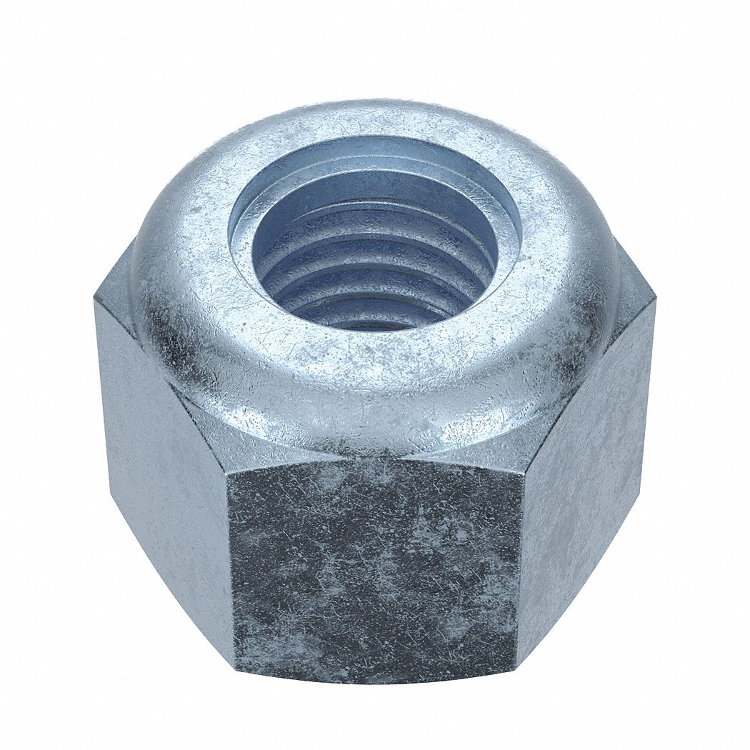 NYLOC HEX LOCKNG NUTS 3/4-16 ZNC PLATED FNE THREAD NYLON NSERT 10