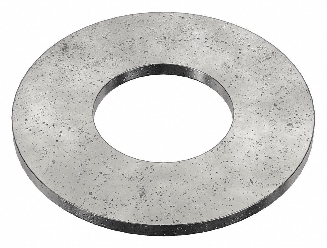 FltWsh, BkOx, Stl, 1-1/2", 3 1/2x0.18in, 55PK