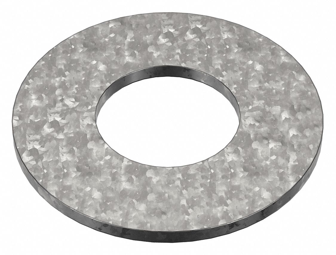 FltWsh, HDGal, Stl, 1-1/2", 3 1/2x.18in, 55PK