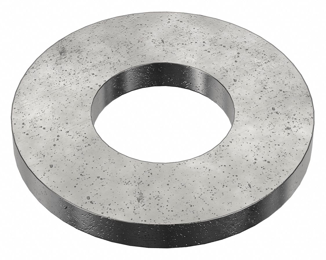 FltWsh, BkOx, Stl, 1/2", 1 1/8x0.125in, 950PK