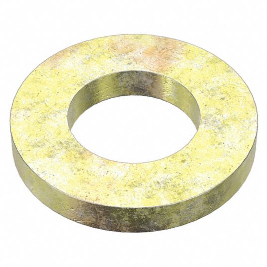 Class 10.9, Zinc Yellow, Flat Washer - 42JY25|B38405.087.0001 - Grainger