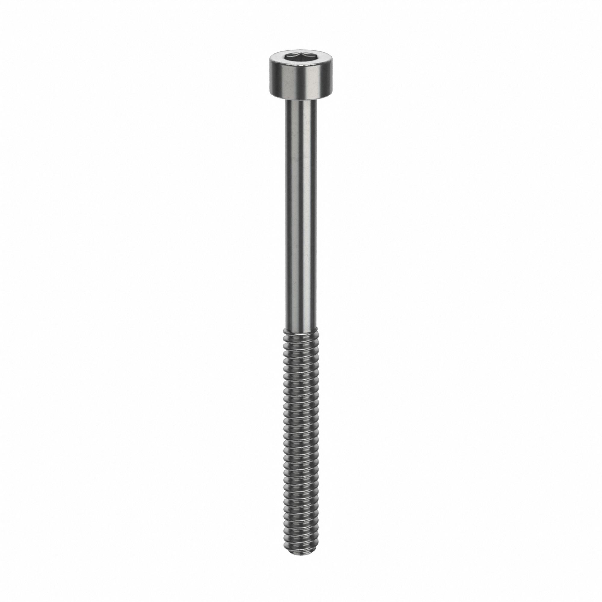 #4-40 Thread Size, 1 1/2 in Lg, Socket Head Cap Screw - 42KG03|B51050 ...