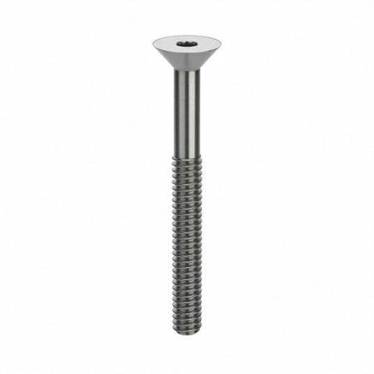 #3-48 Thread Size, 1 in Lg, Socket Flat Head Screw - 42KJ55|B51060.009. ...