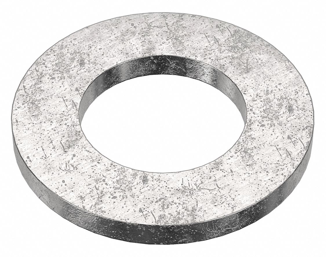 Flat Washer: 18-8, Stainless Steel, 3/4 in Screw Sz, 0.813 in In Dia, 1 15/32 in Out Dia, 500 PK