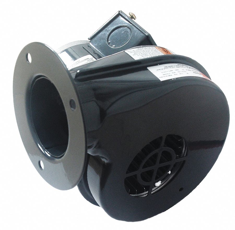 Blower: 2 7/8 in Wheel Dia, Direct Drive, 46 cfm, 1/125 hp, 115V, 1 Ph, Open Air-Over