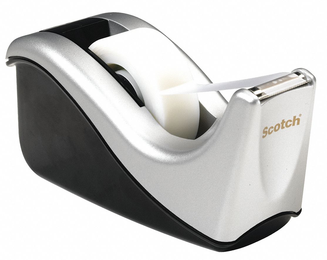Scotch Desktop Tape Dispenser Silver