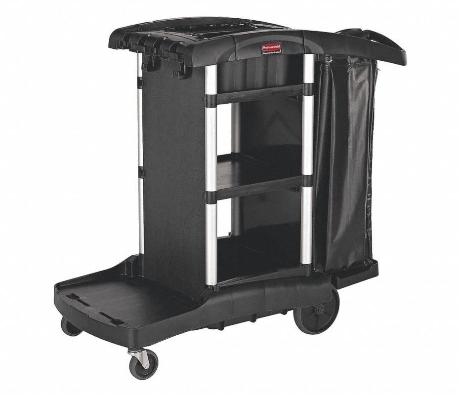 RUBBERMAID COMMERCIAL PRODUCTS Carrito de Limpieza, Cantidad de Repisas