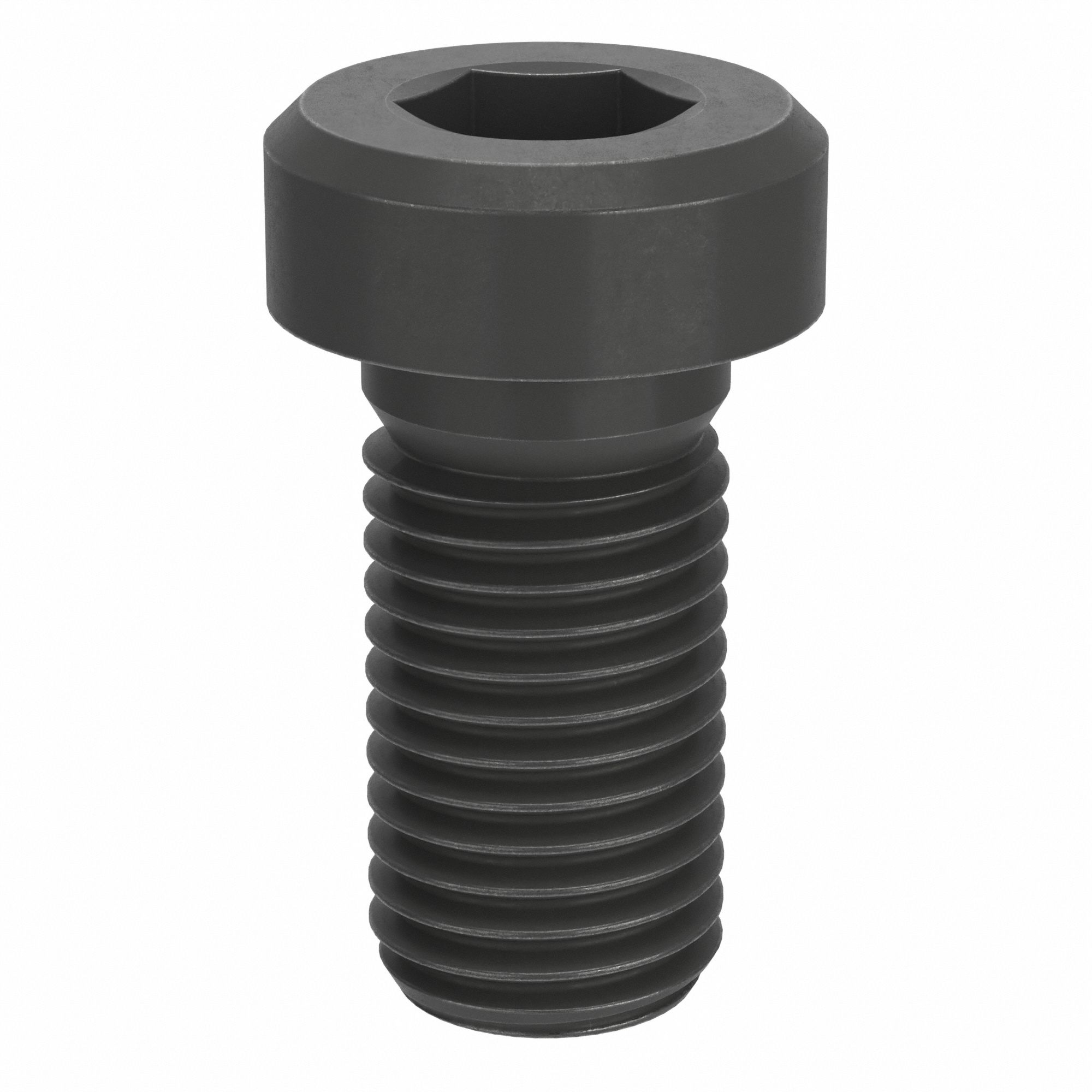 Socket Head Cap Screw: M20x2.50 Thread Size, 40 mm Lg, Low-Profile Std, Black Oxide, 10 PK
