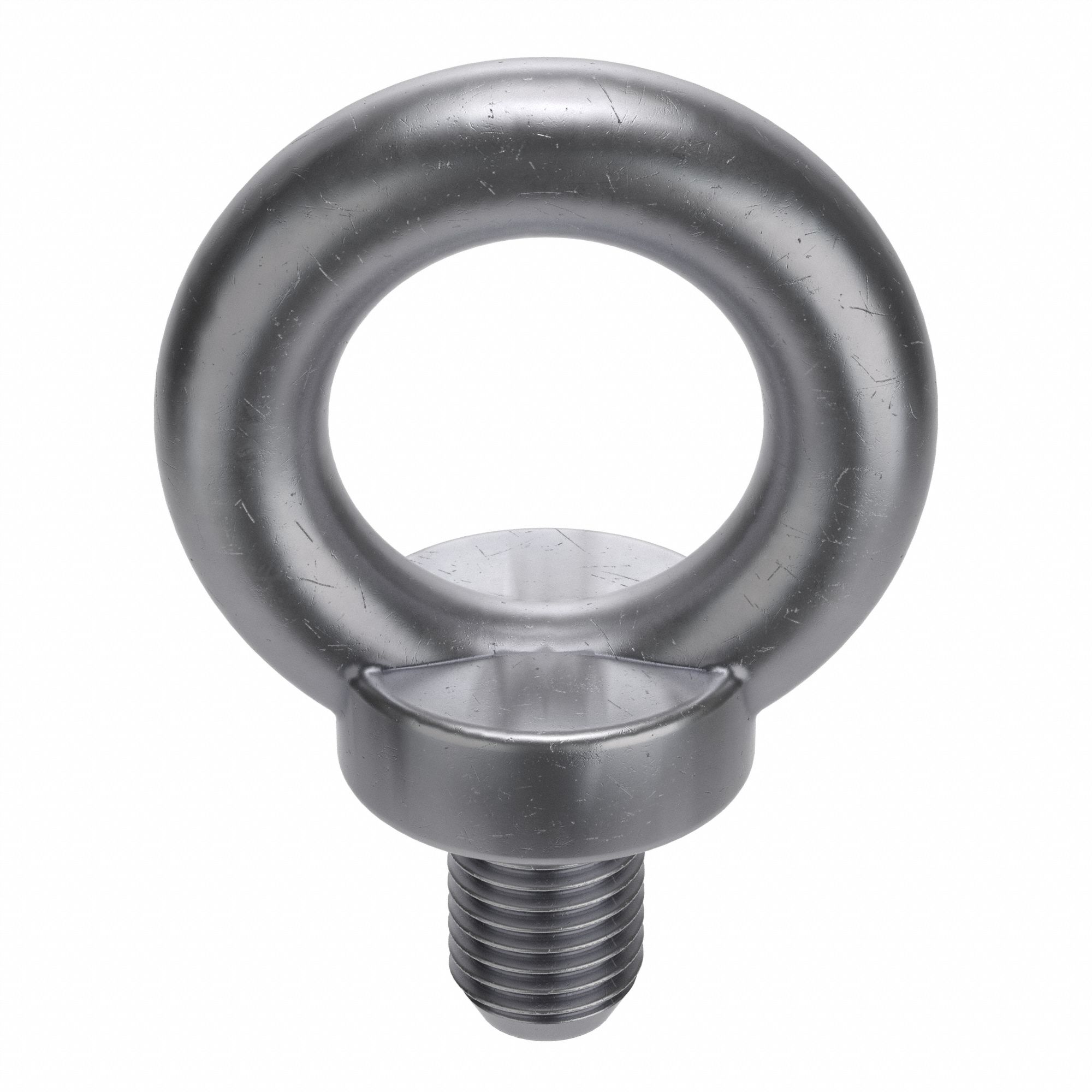 Machinery Eye Bolt: With Shoulder, Steel, Plain, M24x3.00 Thread Size, 36 mm Thread Lg, 5 PK