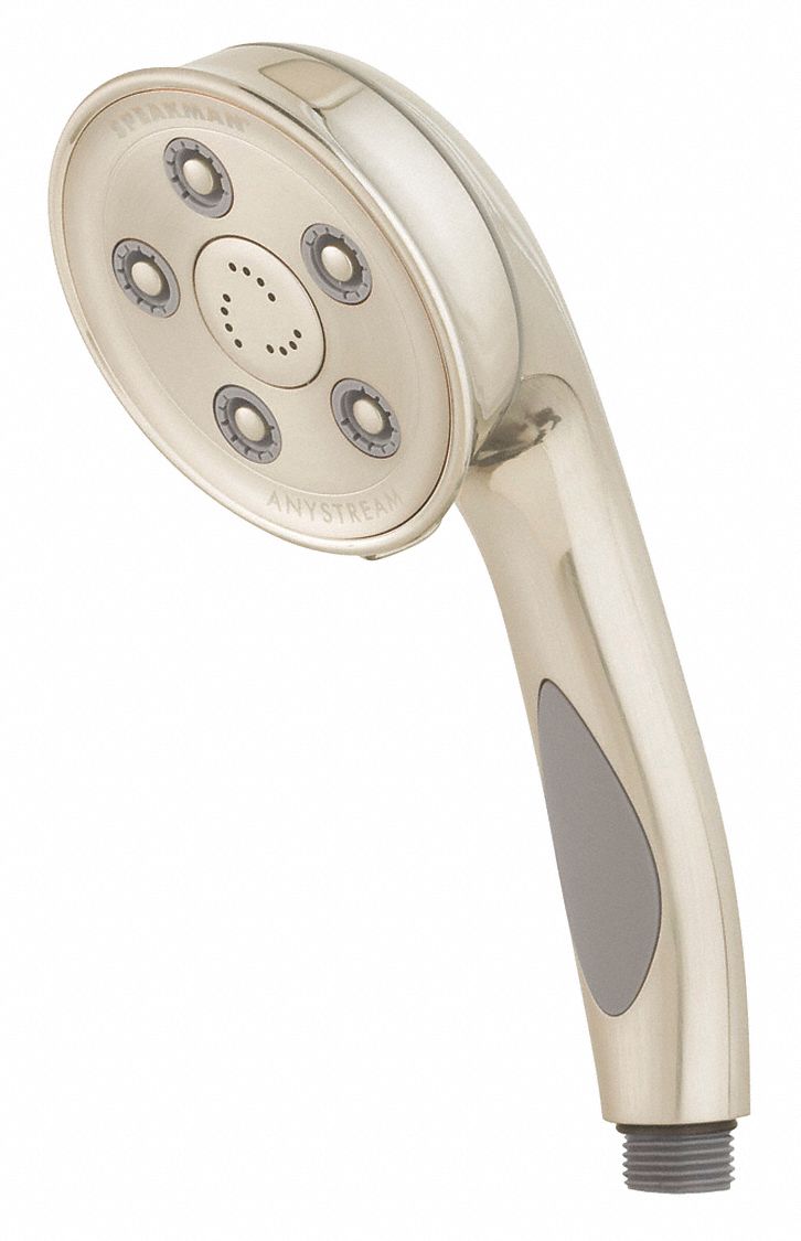 SPEAKMAN, Low Flow Shower Head 48U959VS3014BNE2 Grainger