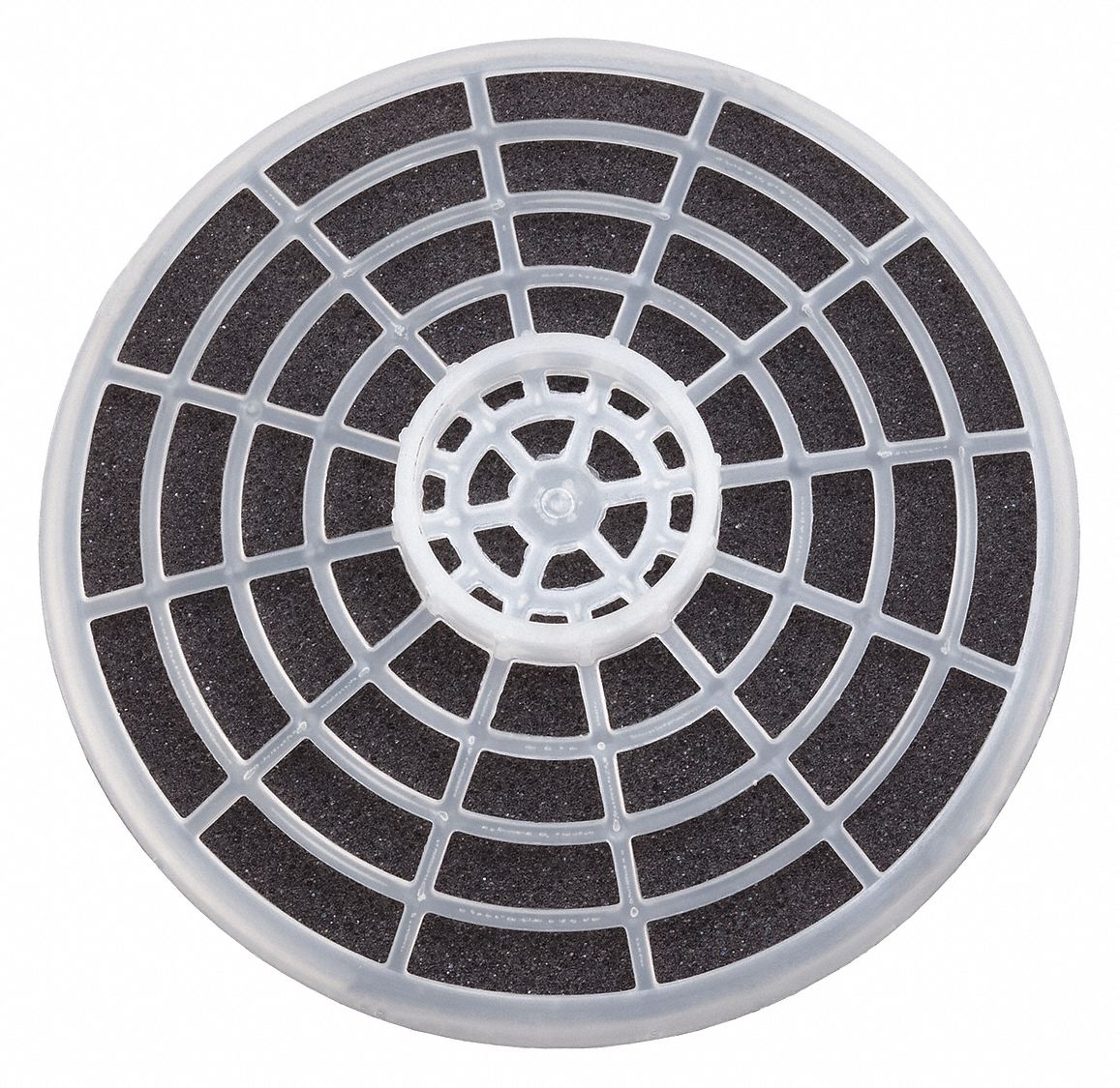 Dome Filter: ProTeam, Std, Dry, Foam/Polypropylene, Backpack Vacuum