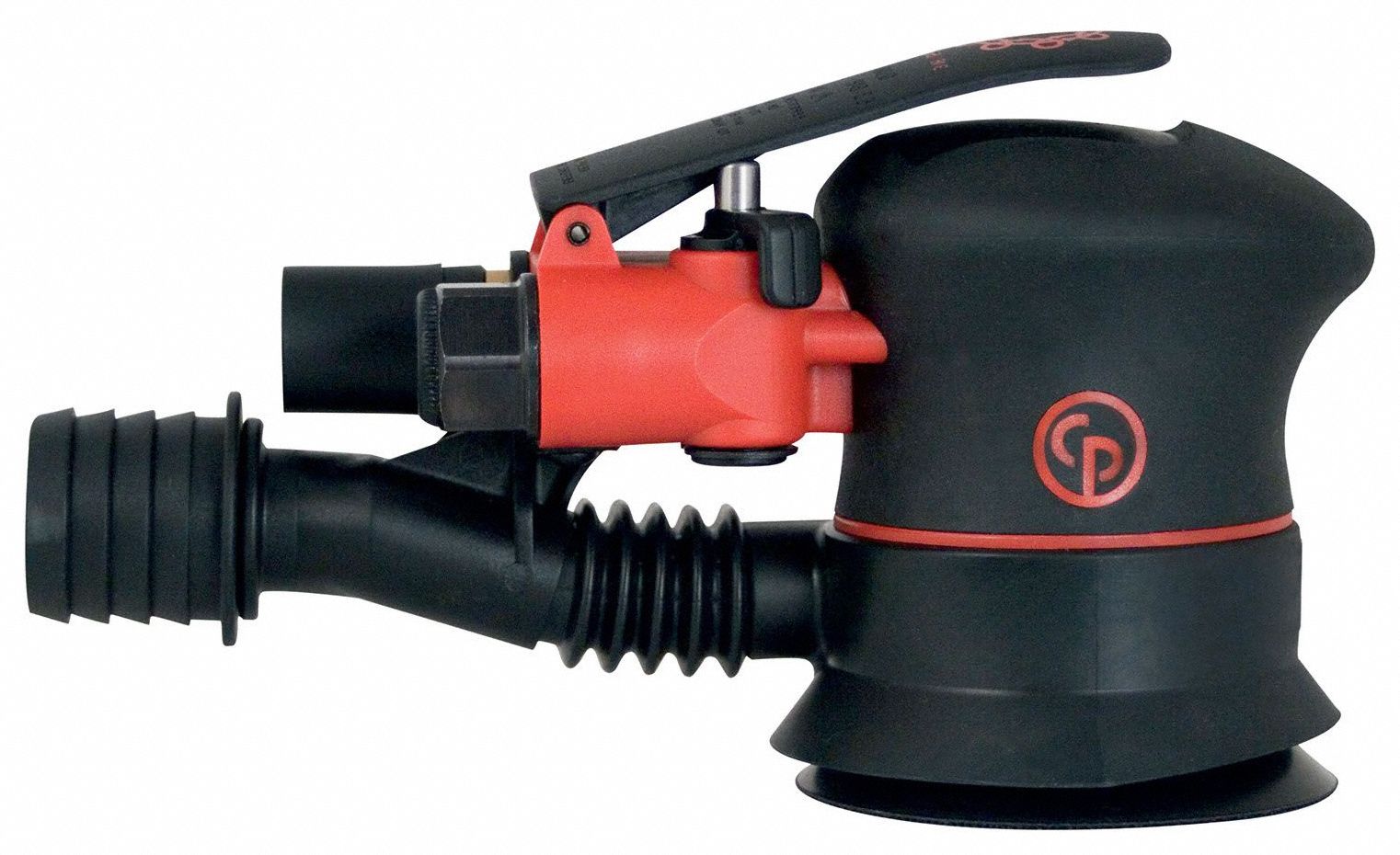 AIR ORBITAL SANDER, HOOK AND LOOP PAD FACE, 0.3 HP, 6 IN PAD SIZE