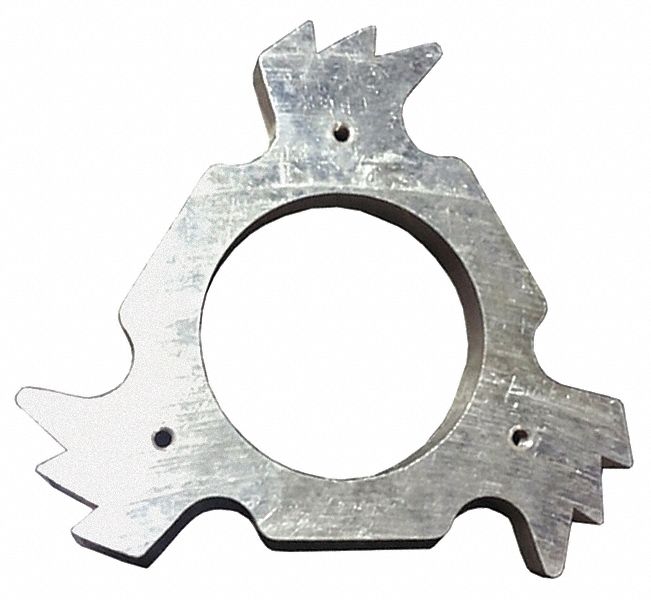 CLIQUET VERR, ALUMINIUM/ACIER, 5-1/4 PO