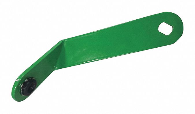 ROLLER GUIDE: FOR ER SERIES REEL SERIES, NYLON, GREEN, STEEL, FOR 4 IN REEL WD