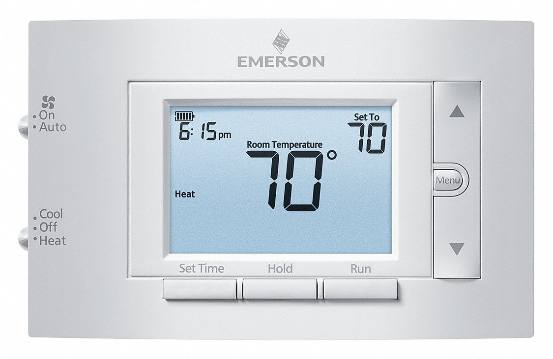 Low Voltage Thermostat: Heat and Cool, Manual, C/G/O/B/RC/RH/W/Terminal Designations