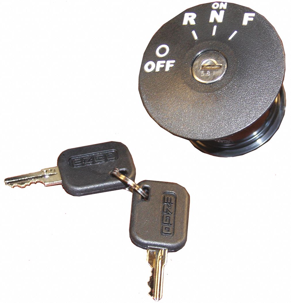 EZGO, Electric RXV Unique Key Switch, Fits EZGO Brand, Electric RXV