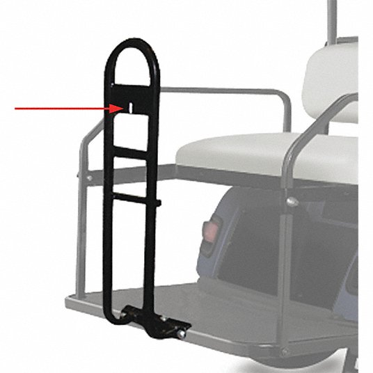 Two Bag Attachment for Golf Cars: Two Bag Attachment for Golf Cars, Fits E-Z-GO Brand