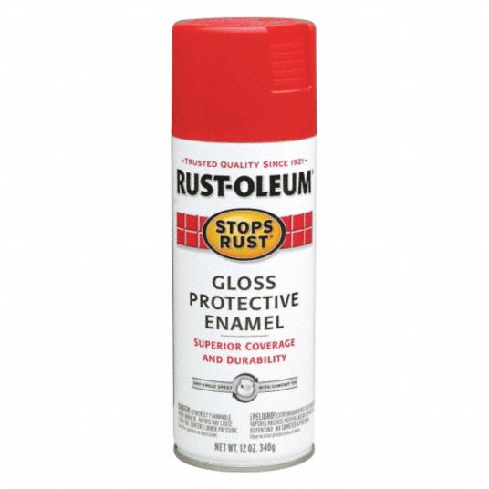 RUST-OLEUM, Reds, Metal/Wood, Spray Paint - 42PR44|248568 - Grainger