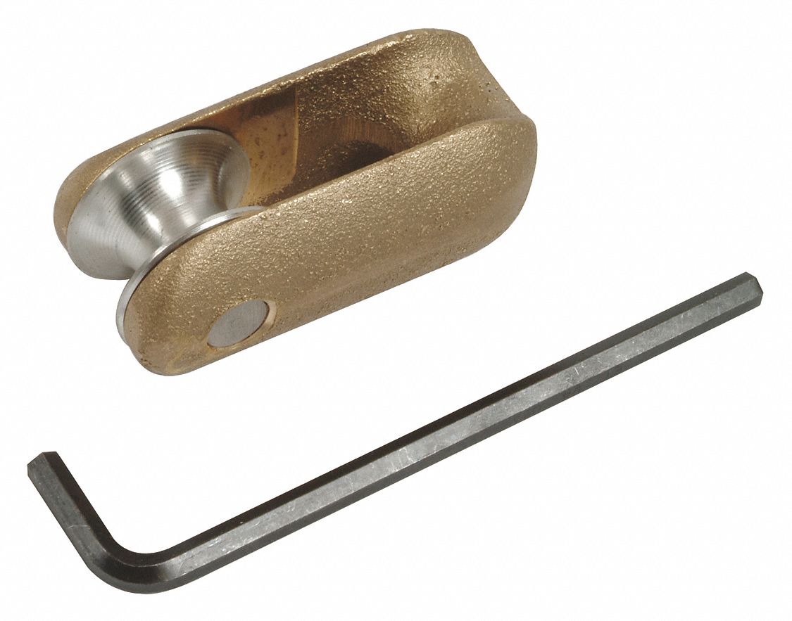 GREENLEE Rope Clevis, 31/2in, 6, 500lb Capacity 42PV05678 Grainger