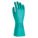 SOL-VEX CHEMICAL RESISTANT GLOVES, 11 MIL, 13 IN LENGTH, SIZE 9, GREEN, 144 PK