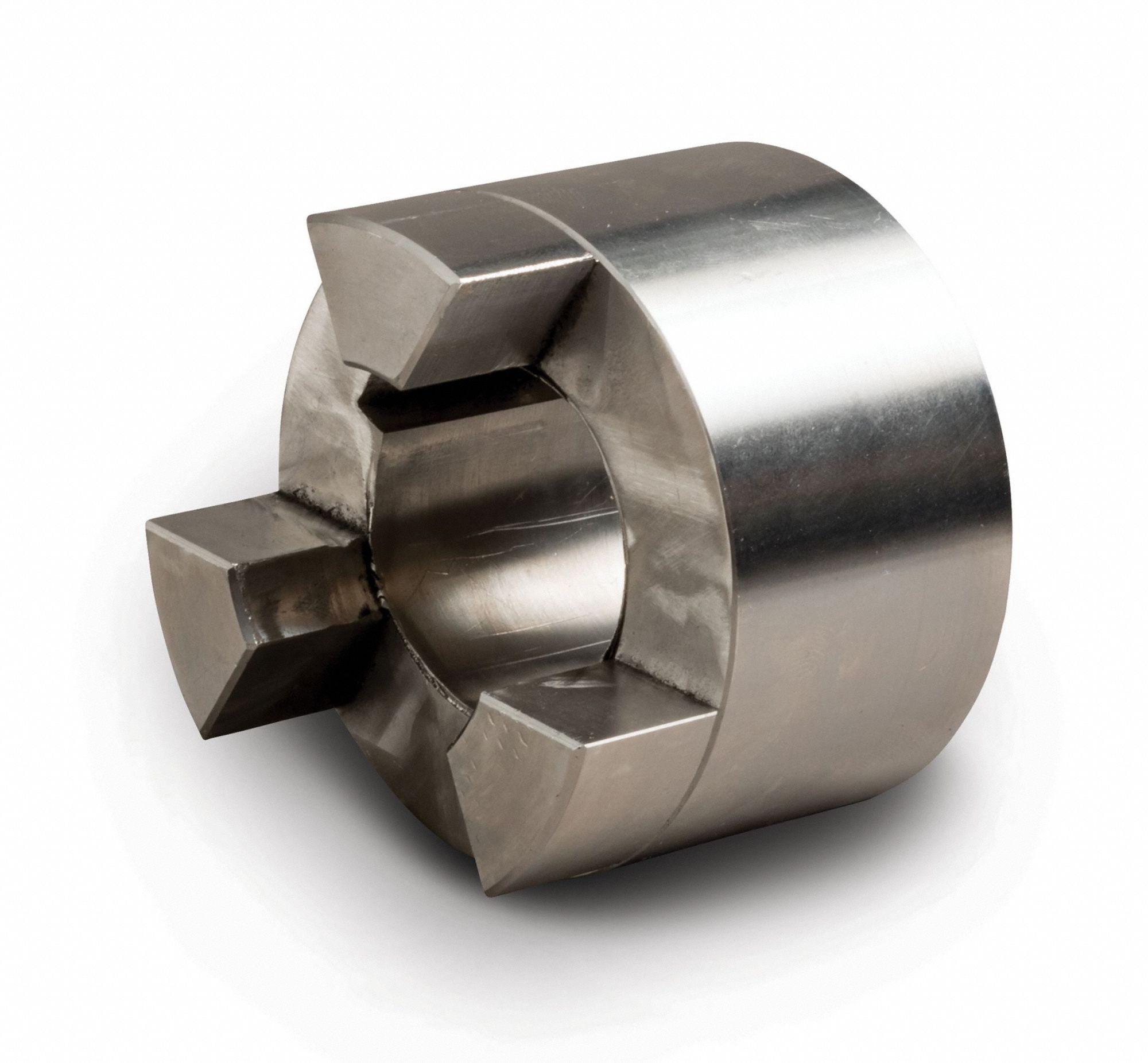 TB WOOD'S SS095 Size 5/8 in Stainless Steel Jaw Coupling Hub, Keyway