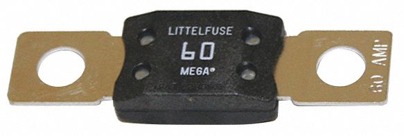 Fuse 60A Mega: Fuse 60A Mega, Fits E-Z GO Brand