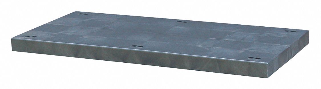 Solid Top Shelf,48" W x 24" D: For 1PWZ6, For DT4824/WT4824, Fits Dunnage-Rack Brand