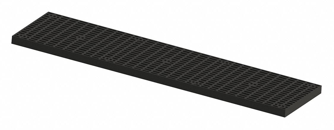 Top Panel: 24 in x 96 in, Ventilated Shelf, 1 Shelves