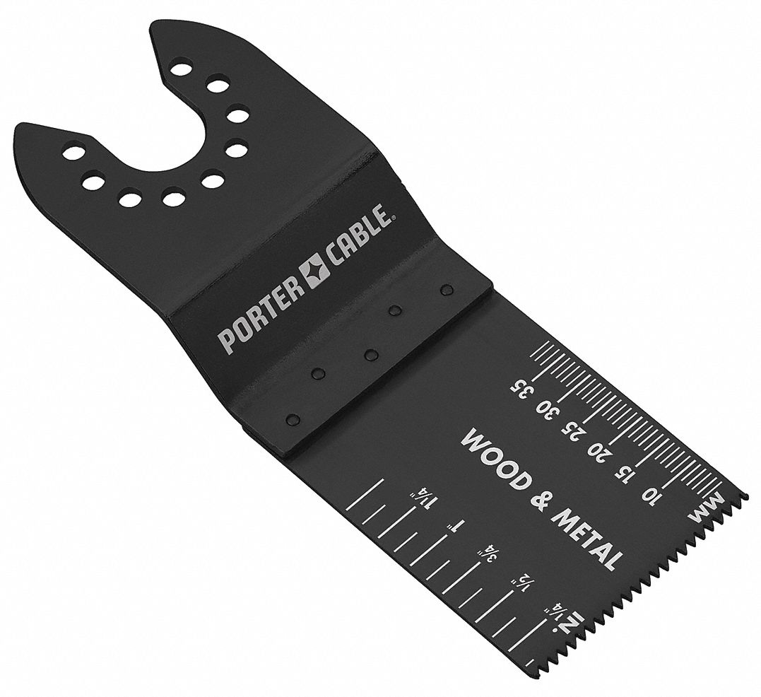 PORTER CABLE Bi Metal Plunge Cut Blade For Oscillating Tools, Number of
