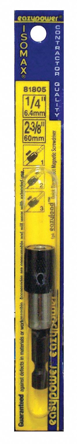 Bit Holder, 1/4", 1/4", 2-3/8"