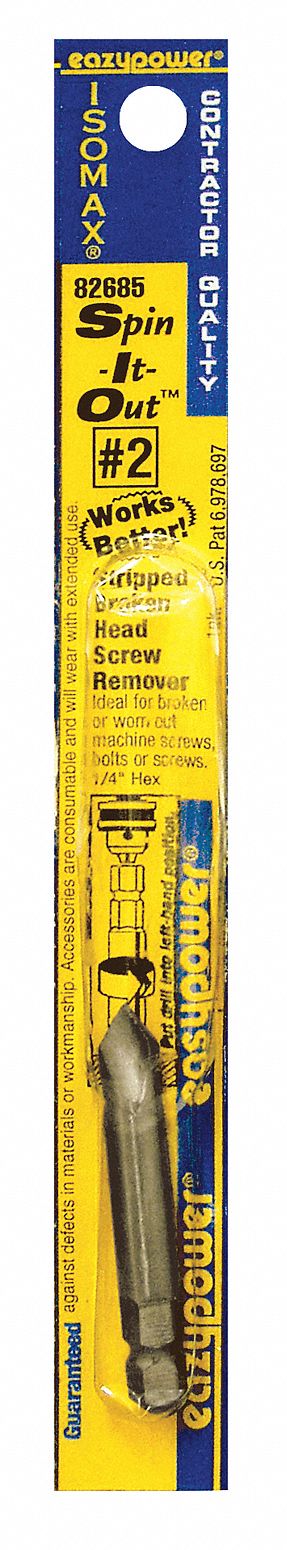 Damaged Screw Remover No.2 Spin It Out
