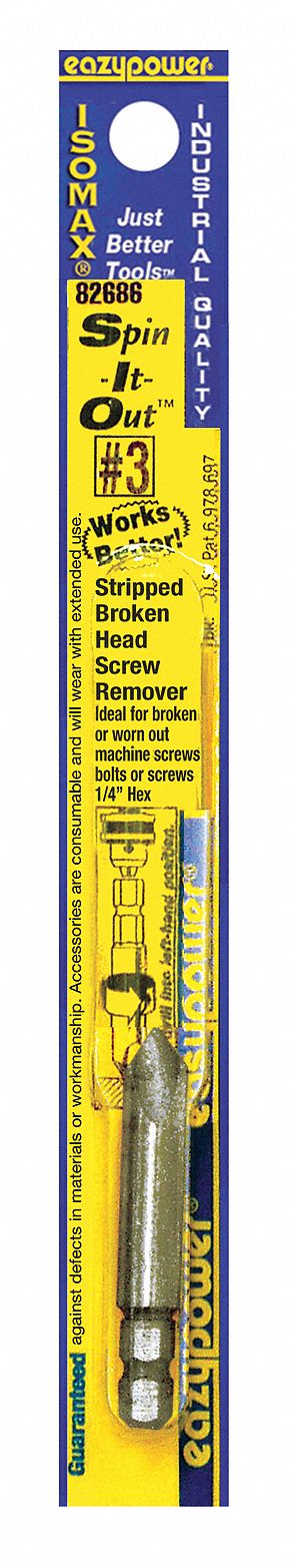 Damaged Screw Remover No.3 Spin It Out