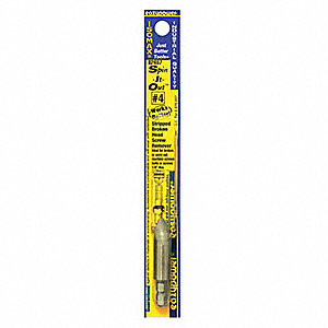 SPIN IT OUT DAMAGED SCREW REMOVER, SIZE NO. 4