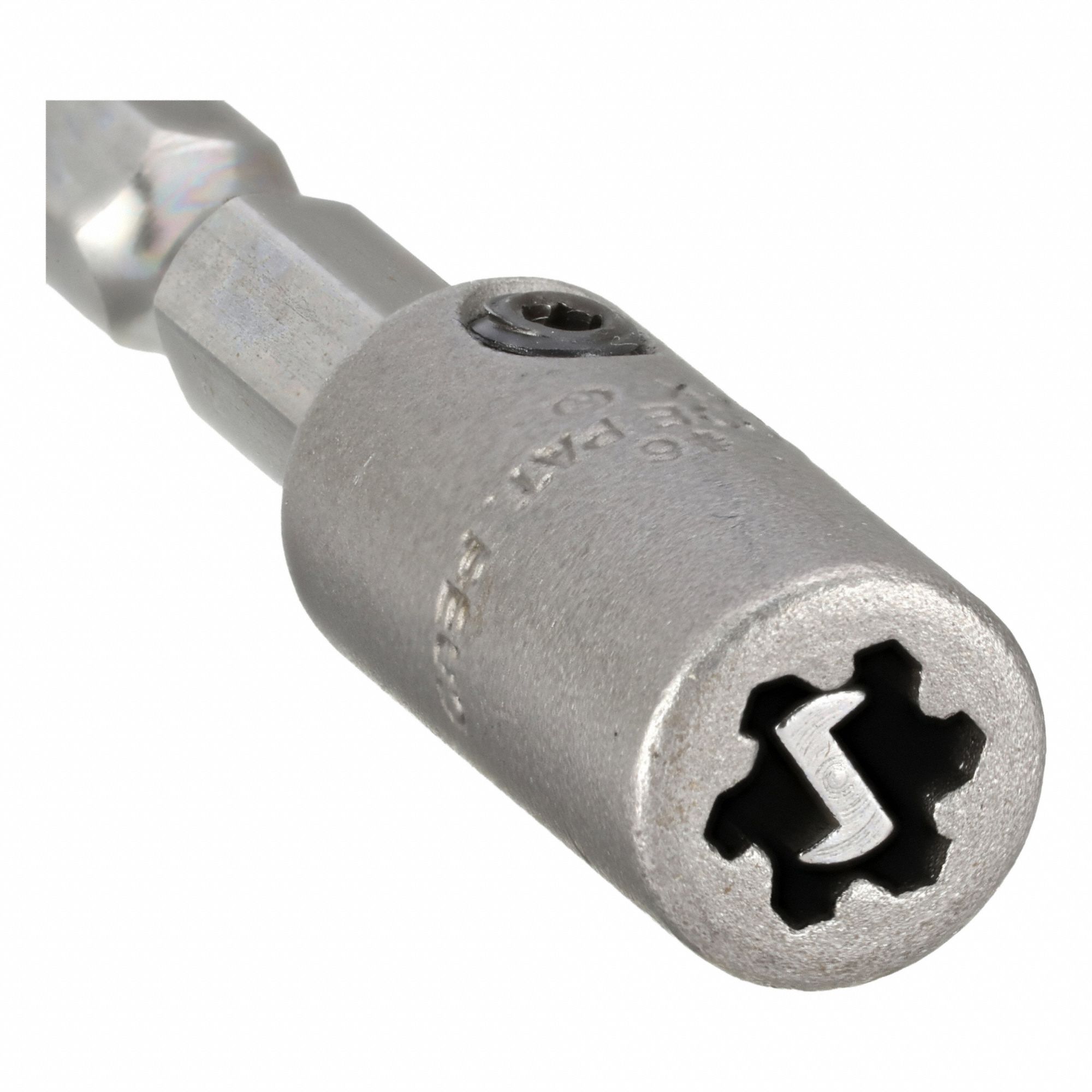 One-Way Screw Remover Screwdriver: One Way Remover Series, Steel, 2 in Overall Lg, 5 PK