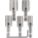 ONE-WAY SCREW REMOVER SCREWDRIVER, ERGONOMIC GRIP, 5 PK