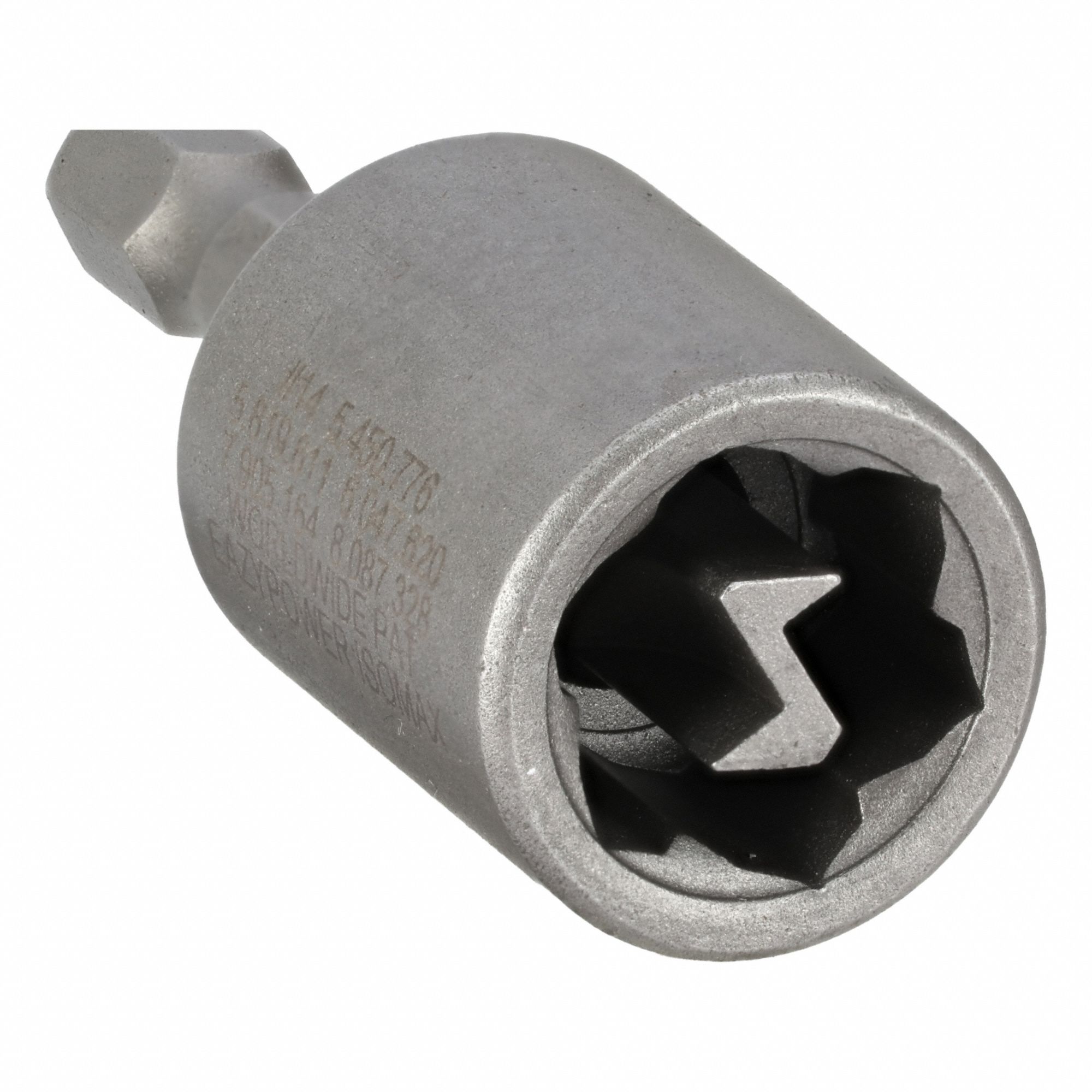 One-Way Screw Remover Screwdriver: One Way Remover Series, Steel, #14 Tip Size