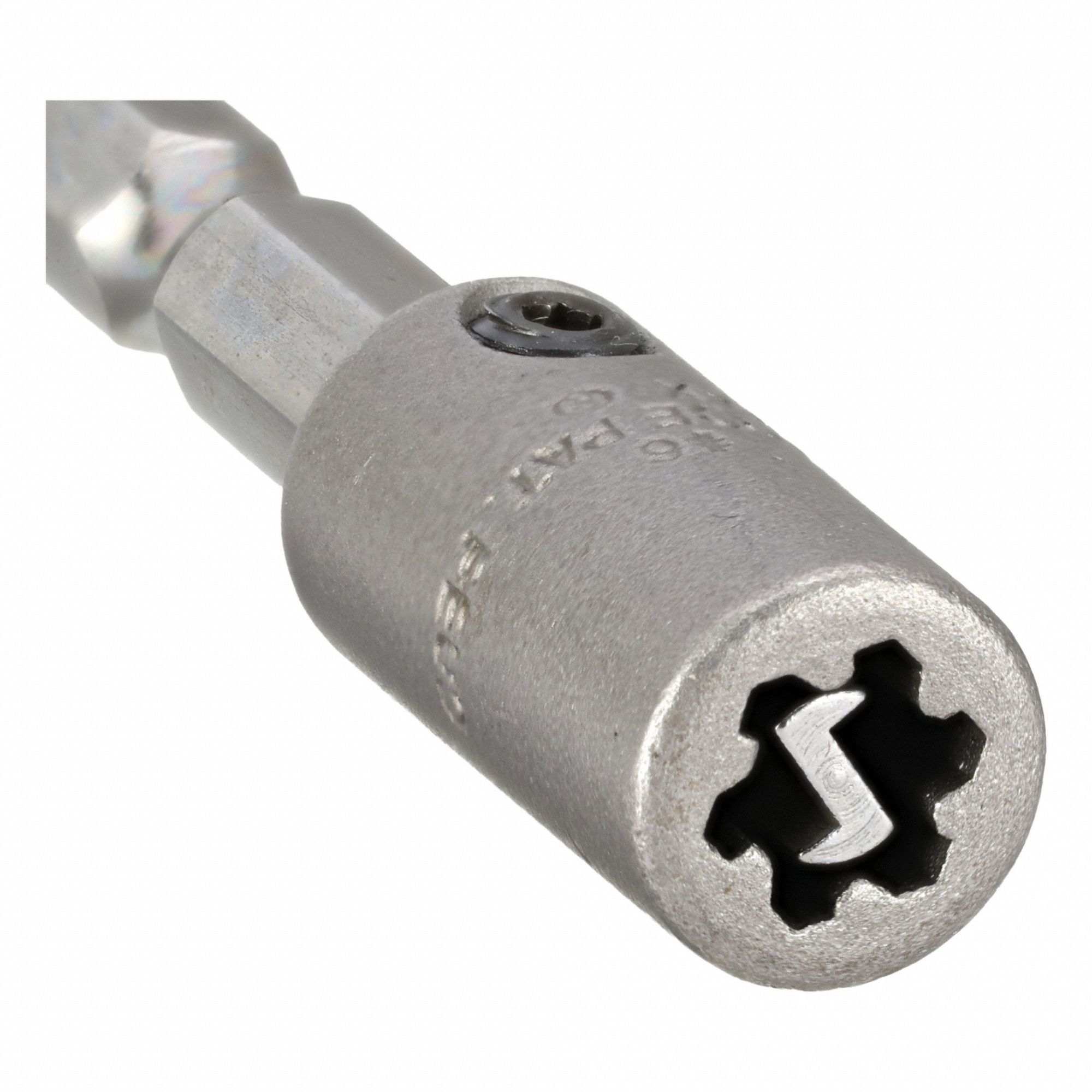 One-Way Screw Remover Screwdriver: One Way Remover Series, Steel, #10/#6/#8 Tip Size, 3 PK