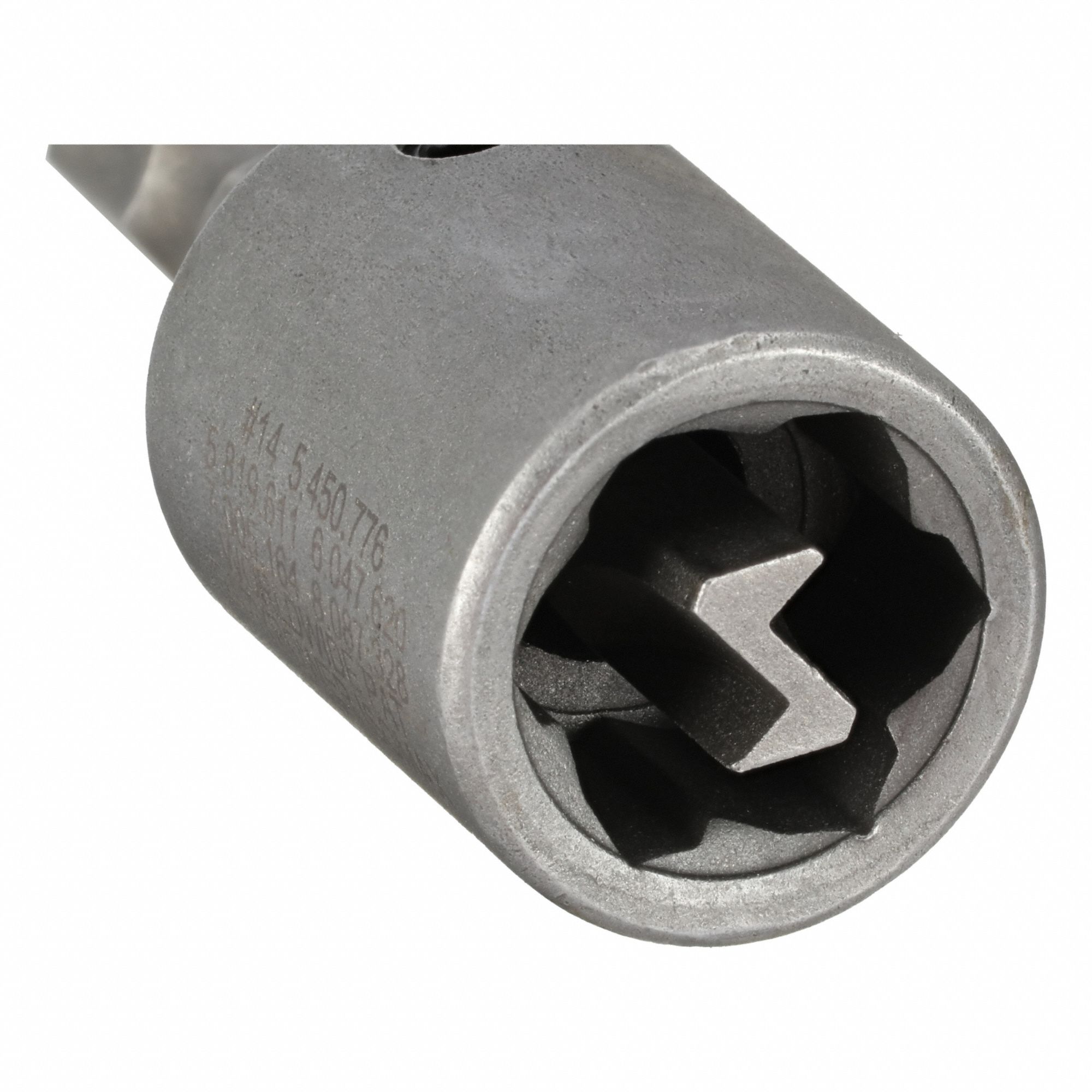 One-Way Screw Remover Screwdriver: One Way Remover Series, Steel, #12/#14 Tip Size, 2 PK